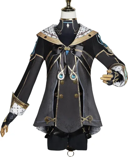 Vista 3 de Juego Genshin Impact Freminet Cosplay Ropa Halloween Anime Freminet Juego de rol Trajes