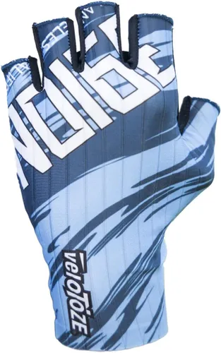 Vista 4 de veloToze Aero - Guantes de ciclismo con palma acolchada de gel para mayor comodidad, tela Aero que reduce el arrastre, guantes para hombres y mujeres
