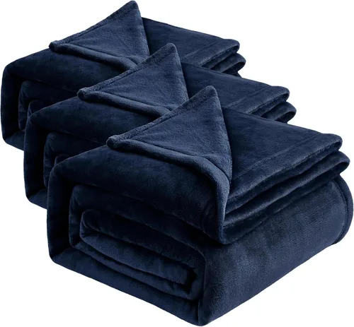Vista 63 de Bedsure GentleSoft Bedding Manta de Vellón para Niñas y Niños - Mantas Pequeñas Suaves, Acogedoras y Bonitas para Viajes, 43x55 Pulgadas, Blanco