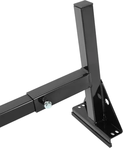 Vista 9 de HECASA 700 libras universal de 2 barras de montaje en techo de tamaño completo Vans compatibles con Chevy Express, Ford E-Series GMC Savana, 68 a 75