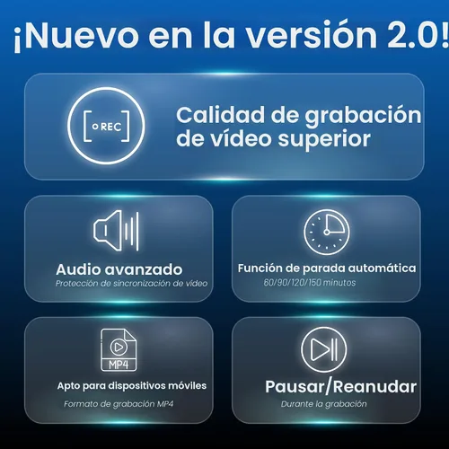 Vista 6 de ClearClick Convertidor de video a digital 2.0 (segunda generación) - Graba video de VCR, cintas VHS, AV, RCA, Hi8, videocámara, DVD, sistemas