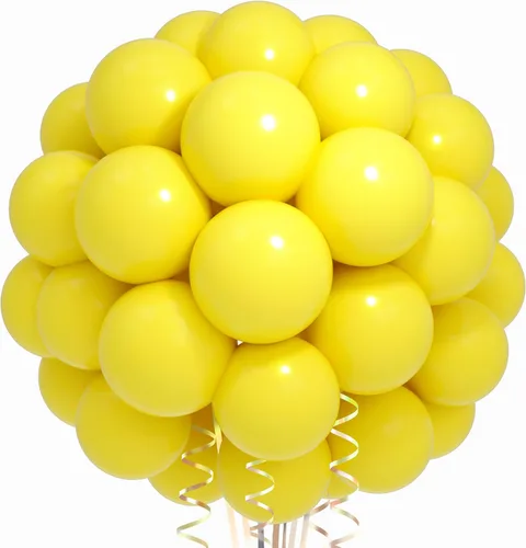 Vista 43 de Globos para decoración de cumpleaños, globos negros, paquete de 100 globos de 12 pulgadas para fiesta de cumpleaños, baby shower, boda