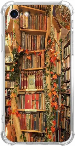 Vista 45 de Funda de Collage Estético para iPhone 7/8/SE2/SE3, Patrón de Citas Positivas, Funda TPU Única y Moderna Compatible con iPhone 7/8/SE2/SE3
