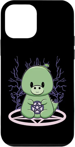 Vista 22 de iPhone 15 Dinosaur Tyrannosaurus With Pentagram Halloween Case