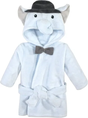 Vista 51 de Hudson Baby - Bata de baño unisex de peluche con cara de animal para bebé Azteca