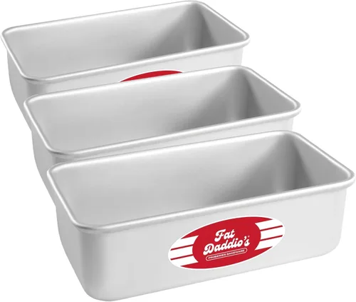 Vista 15 de Fat Daddio's BP-5639 Molde para Pan de Aluminio Anodizado, 4.875 x 2.75 x 2 pulgadas