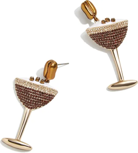 Vista 10 de BaubleBar Pendientes Temáticos de Comida y Bebida, Pendientes de Novedad para Mujer, Joyería de Disfraz