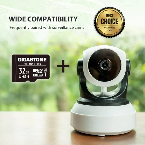 Vista 4 de GIGASTONE Tarjeta Micro SD de 32 GB, paquete de 10 unidades, video Full HD, cámara de seguridad de vigilancia con cámara de acción, 90 MB/s Micro