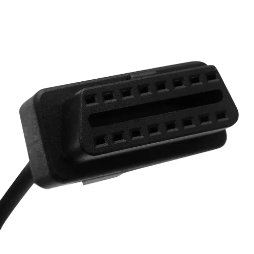 Vista 8 de XTPTFABS 6 pines a 16pin CAN OBD2 OBDII Herramienta de diagnóstico Cable Adaptador, L: 13 pulgadas