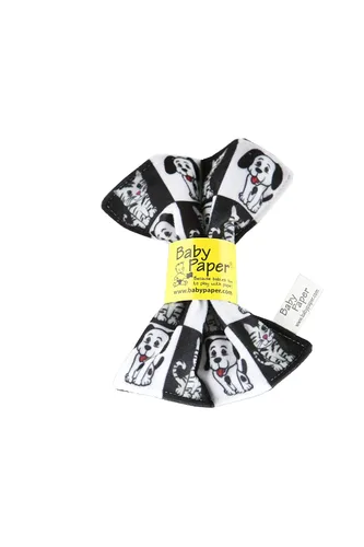Vista 16 de Baby Paper Juguete sensorial arrugado y mordedor, estampado de flechas, regalo lavable Arrows