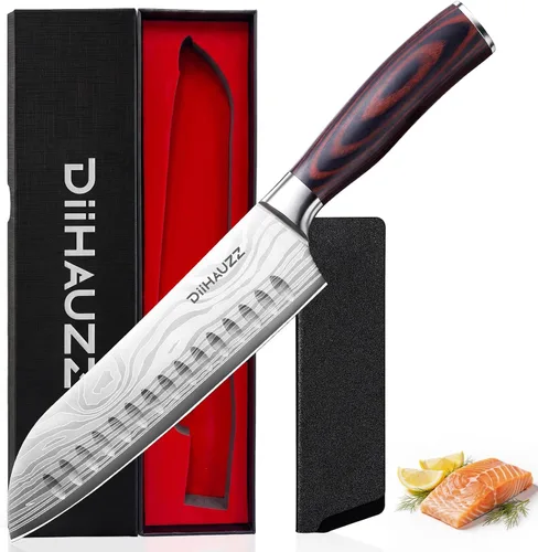 Vista 11 de DiiHAUZZ Paring Knife, 3.5 Inch Fruit Knife, High Carbon Stainless Steel