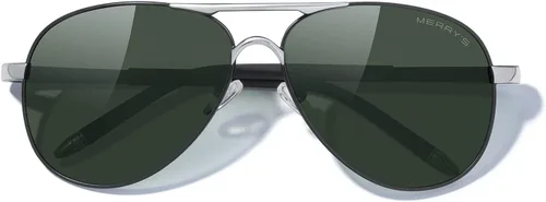 Vista 103 de MERRY'S, UV400 S8513, gafas de sol polarizadas para conducir, marco irrompible, para hombre.