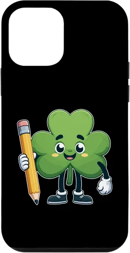 Vista 12 de Funda para iPhone 14 Pro Max Cute St Patrick Day Shamrock Lucky Teacher Saint Pattys Kids