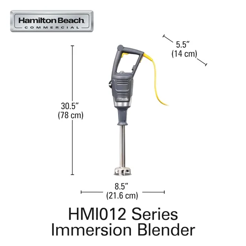 Vista 7 de Hamilton Beach Commercial BigRig™ licuadora de inmersión - HMI012