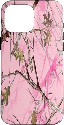 Vista 18 de Funda para iPhone 11 Pro Max con diseño de cazador de patos, color rosa