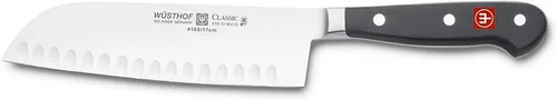 Vista 2 de wusthof-trident 4183 – 7 Classic 6 – 1/2" Hollow cuchillo Santoku forjado