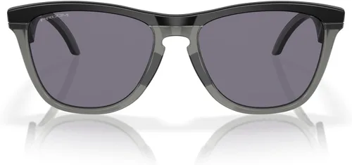 Vista 10 de Oakley Montura de gafas de sol para hombre, lentes de zafiro Prizm Azul ácido mate
