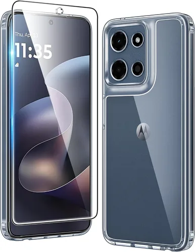 Vista 27 de FNTCASE Funda magnética para Samsung Galaxy Z Fold 7 con protección de bisagra Protector de pantalla, anti amarillento, cubierta de célula