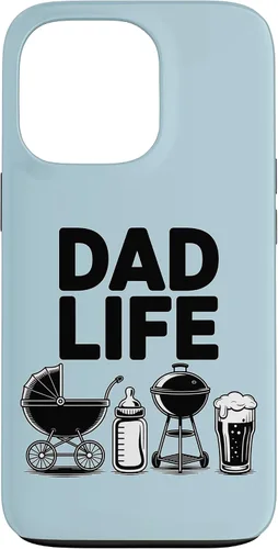 Vista 10 de Dad Life Beer Stroller Bottle Grill Adorable Father Case for iPhone 16