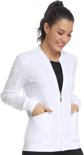 Vista 4 de Chaqueta Jeyong térmica con cremallera delantera para mujer