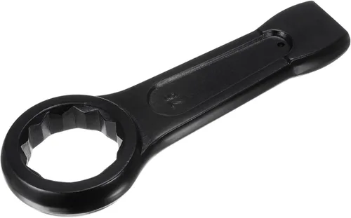 Vista 13 de uxcell Llave tipo anillo de extremo de caja de 0.866 in, herramienta de mano de llave de cabeza única de acero de alta resistencia Hand Tool