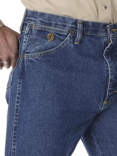 Vista 4 de Wrangler George Strait - Jeans de corte vaquero para hombre