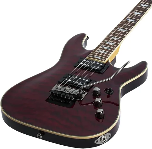 Vista 5 de Schecter Guitarra Eléctrica Omen Extreme-6 - Cereza Negra