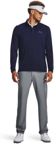 Vista 3 de Under Armour Playoff - Camiseta de manga larga con cremallera de 14 para hombre