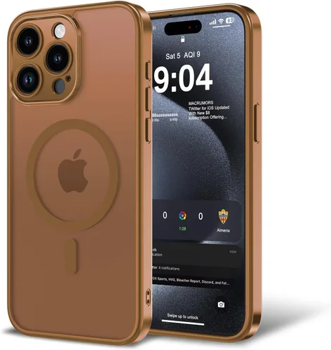 Vista 58 de Funda para iPhone 11 con protector de pantalla, compatible con MagSafe, ultra delgada, translúcida, mate, a prueba de golpes, color negro
