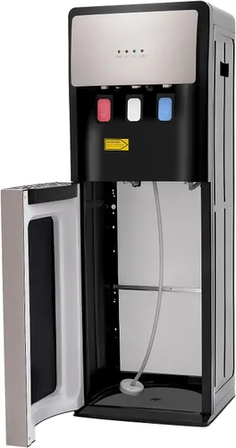 Vista 9 de Dispensador de agua de 5 galones con calefacción y refrigeración, dispensador de agua para encimera, dispensador eléctrico de frío y calor