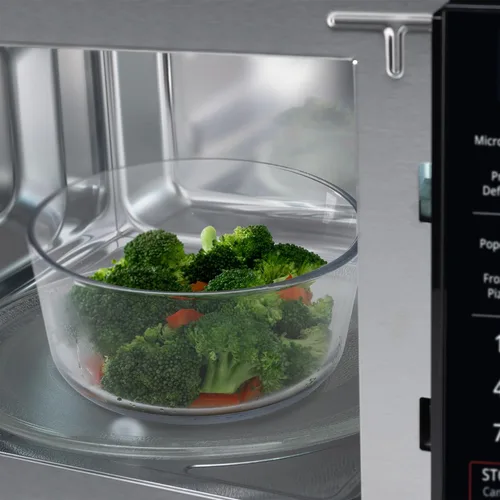 Vista 7 de RecPro RV Air Fry - Microondas de 1.0 pies cúbicos, 900 W, color negro