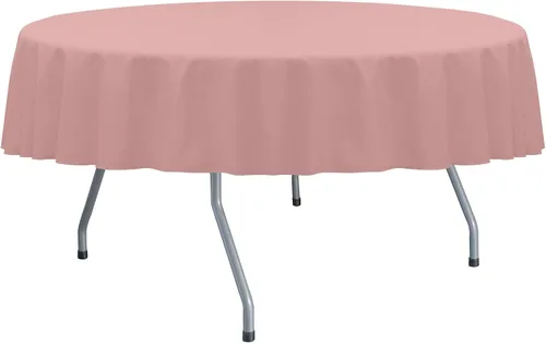 Vista 27 de Ultimate Textile Cotton-Feel - Mantel redondo de comedor fino de 72 pulgadas, color verde militar