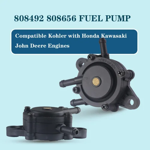 Vista 5 de Bomba de combustible 808656 808492 compatible con motor Kohler 17HP-25HP Briggs and Stratton 2439316S 2439304S Honda 16700-Z0J-003 Kawasaki