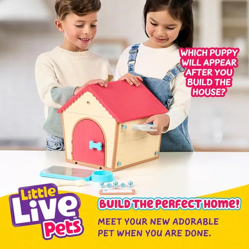 Vista 2 de Little Live Pets My Puppy's Home Playset, juego interactivo para perros