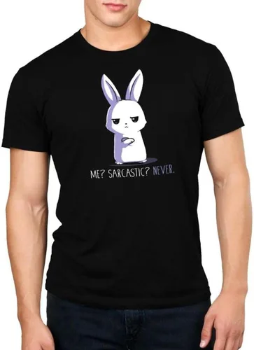 Vista 3 de TeeTurtle Camiseta estándar Sarcastic Never