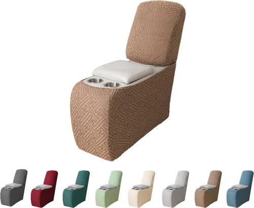 Vista 124 de Fundas 100% impermeables para sofá reclinable seccional, fundas para sofá reclinable en forma de L, funda para sofá seccional de esquina