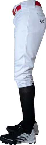 Vista 4 de Rawlings PRO 150 Series GamePractice Baseball Pant Youth Solid Color Knicker Fit