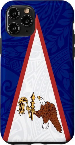 Vista 29 de Flag of American Samoa Phone Case Island Polynesian Samoan Case for iPhone 17