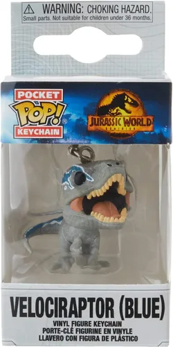 Vista 2 de Funko Pop Llavero Jurassic World Dominion - Azul