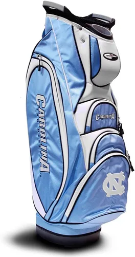 Vista 4 de Team Golf NCAA 10-Way Top with Integrated Dual Handle & External Putter Well, Cooler Pocket, Padded Strap, Umbrella Holder & Removable Rain Hood