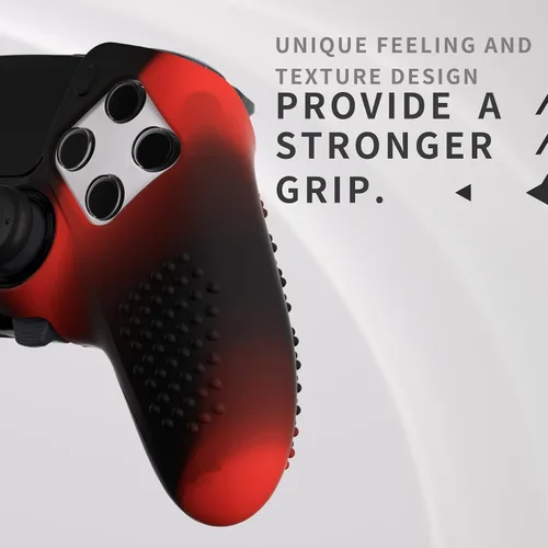 Vista 23 de PlayVital 3D Studded Edition Anti-Slip Silicone Cover Case for ps5 Edge Controller, Soft Rubber Protector Skin for ps5 Edge Wireless Controller with