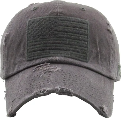 Vista 2 de KBETHOS - Colección de operador táctico de pesca con bandera de pesca con gorra con parche de pesca de la bandera de EE.UU, uso al aire libre, malla