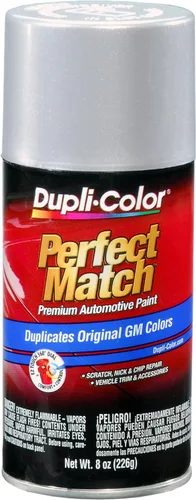 Vista 170 de Dupli-Color EBCC04177 Perfect Match Pintura en Aerosol Automotriz – Chrysler Bright Platinum Metallic, PS4/MS4 – Lata de Aerosol de 8 oz