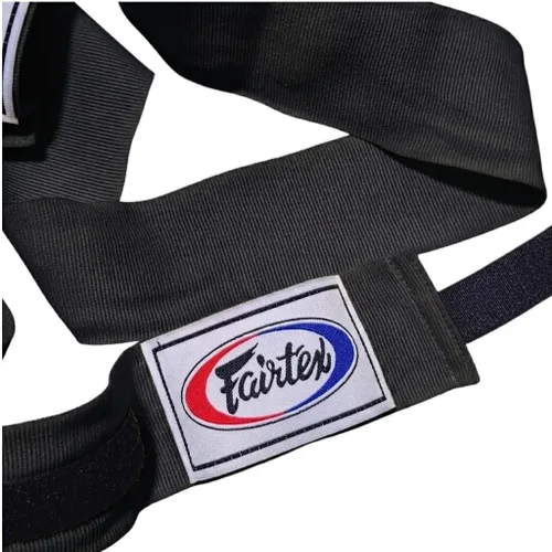 Vista 4 de Fairtex Envolturas de mano HW2, 180 y 120 pulgadas Boxeo, Muay Thai Negro