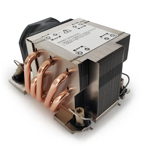 Vista 2 de Dynatron 277565 Fan S5r1 2u Disipador Activo Fclga 4677 350 W Caja Marrón