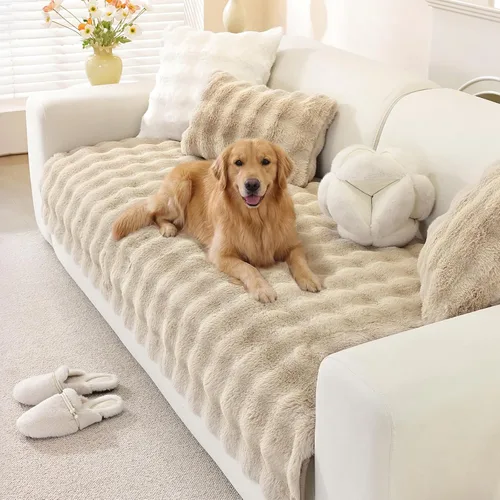 Vista 19 de OstepDecor Funda de sofá para perros, lavable, antideslizante, protector de Azul