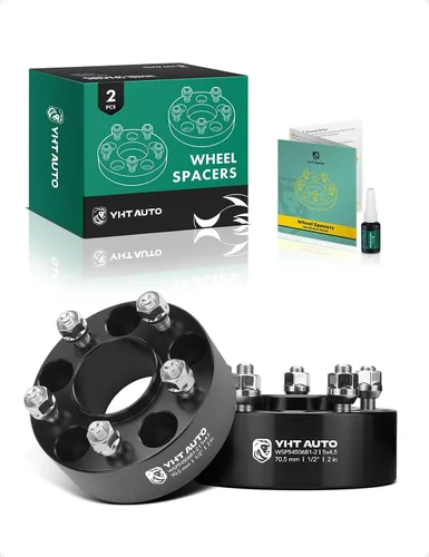 Vista 14 de YHTAUTO - Espaciadores de rueda centrados en buje de 5 x 4.5 pulgadas, de 1.5 pulgadas, compatibles con Ford Mercury Lincoln Model, Explorer, Edge