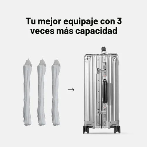 Vista 6 de Ekster Kit de vacío de viaje - Bolsas de vacío de viaje con bomba - 1