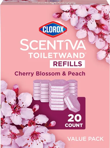 Vista 13 de Clorox Scentiva ToiletWand - Recambios de Cherry Blossom y Peach, 10