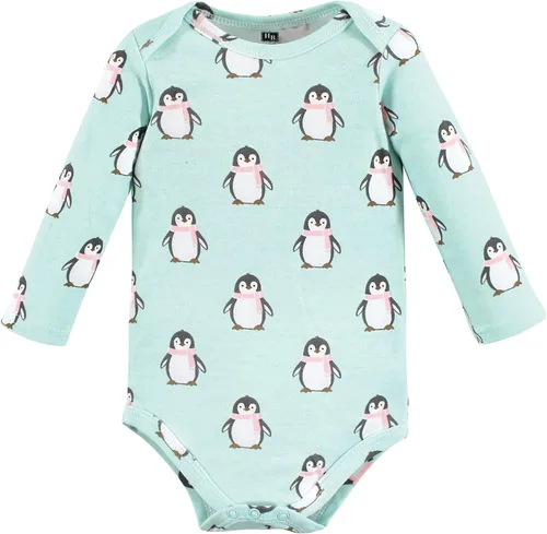 Vista 4 de Hudson Baby - Body de algodón de manga larga para bebé